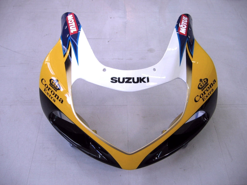 Fairings 2000-2002 Suzuki GSXR 1000 Yellow & Blue Corona GSXR Generic