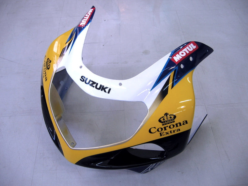 Fairings 2000-2002 Suzuki GSXR 1000 Yellow & Blue Corona GSXR Racing Generic