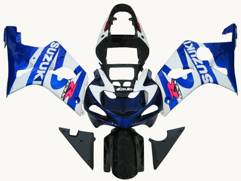 Owiewki 2000-2002 Suzuki GSXR 1000 niebiesko-czarne GSXR Racing Generic