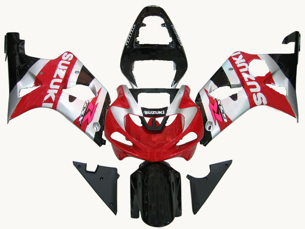 Fairings 2000-2002 Suzuki GSXR 1000 Black & Red GSXR Generic