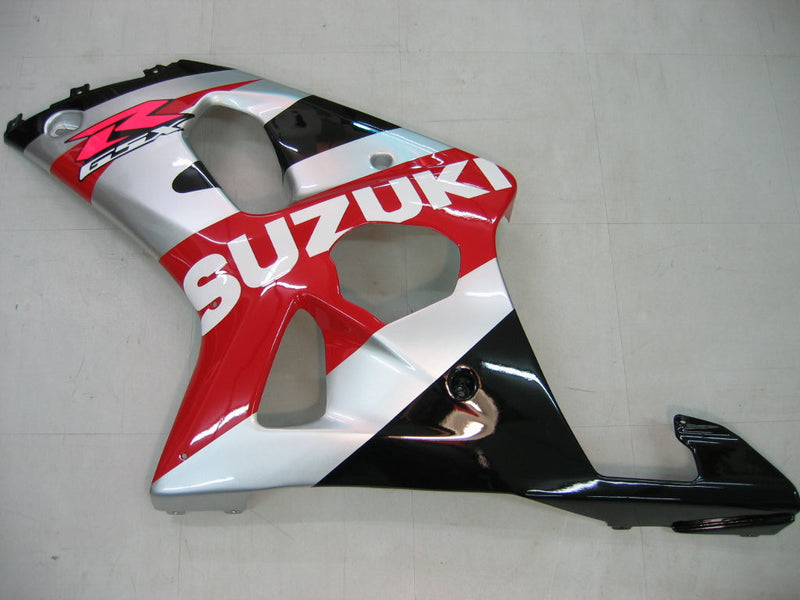 Carenagens 2000-2002 Suzuki GSXR 1000 Preto e Vermelho GSXR Genérico