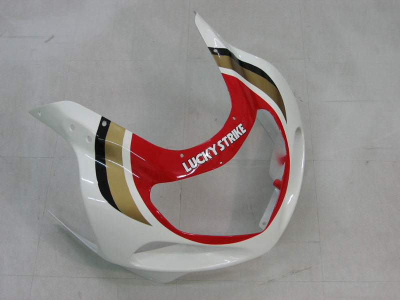 Fairings 2000-2002 Suzuki GSXR 1000 White & Red Lucky Strike Racing Generic