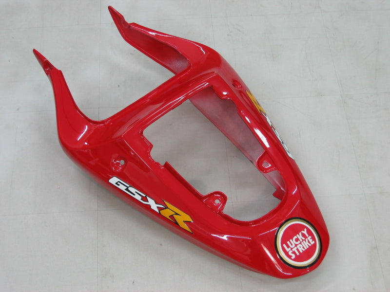 Verkleidungen 2000-2002 Suzuki GSXR 1000 Weiß &amp; Rot Lucky Strike Racing Generic