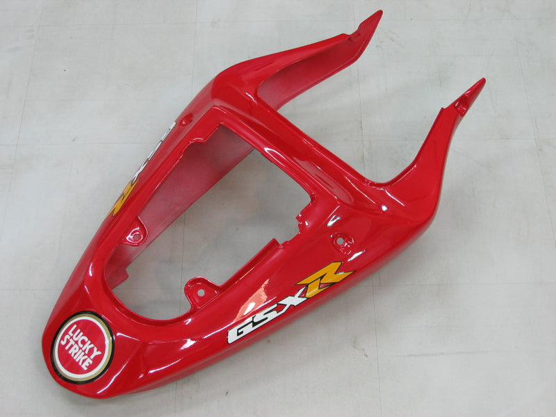 Verkleidungen 2000-2002 Suzuki GSXR 1000 Weiß &amp; Rot Lucky Strike Racing Generic