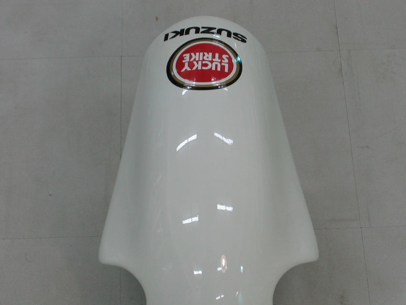 Carenados 2000-2002 Suzuki GSXR 1000 Blanco y Rojo Lucky Strike Racing Genérico