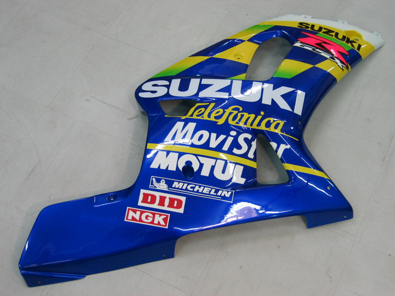 Verkleidungen 2000-2002 Suzuki GSXR 1000 Blue Movistar Generic