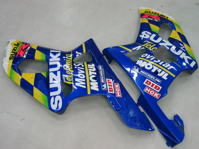 Fairings 2000-2002 Suzuki GSXR 1000 Blue Movistar Racing Generic