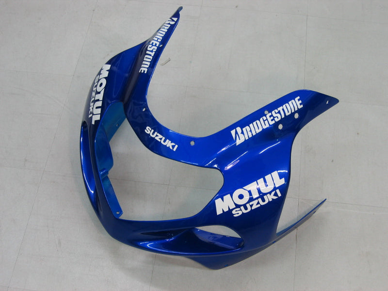 Fairings 2000-2002 Suzuki GSXR 1000 Blue & White Motul Racing Generic