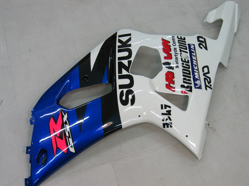 Carenados 2000-2002 Suzuki GSXR 1000 Azul y Blanco Motul Racing Generic