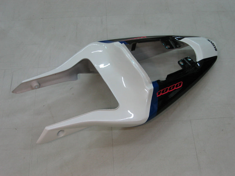 For GSXR1000 2003-2004 Bodywork Fairing White ABS Injection Molded Plastics Set