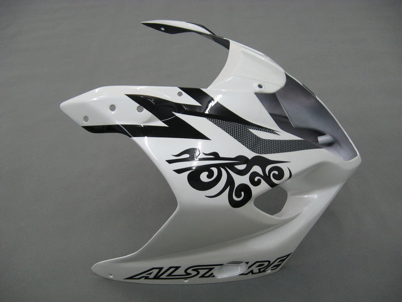 For GSXR1000 2003-2004 Bodywork Fairing White ABS Injection Molded Plastics Set