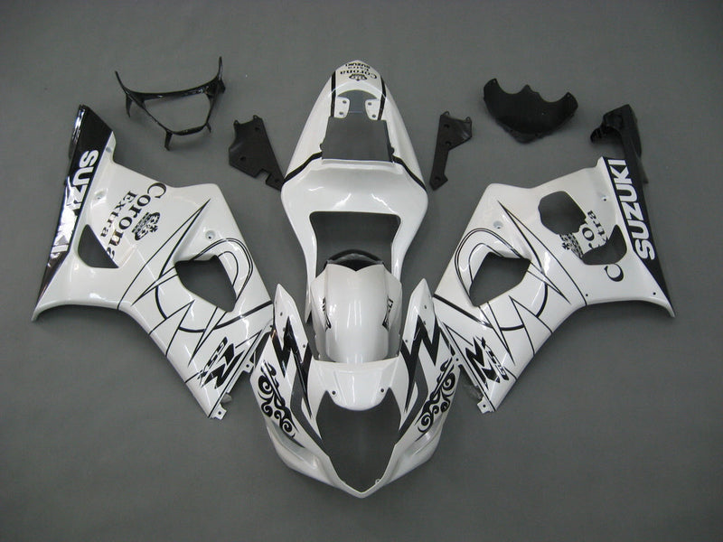 Verkleidungen 2003-2004 Suzuki GSXR 1000 White Corona GSXR Racing Generic