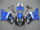 For GSXR1000 2003-2004 Bodywork Fairing Black Blue ABS Injection Molded Plastics Set