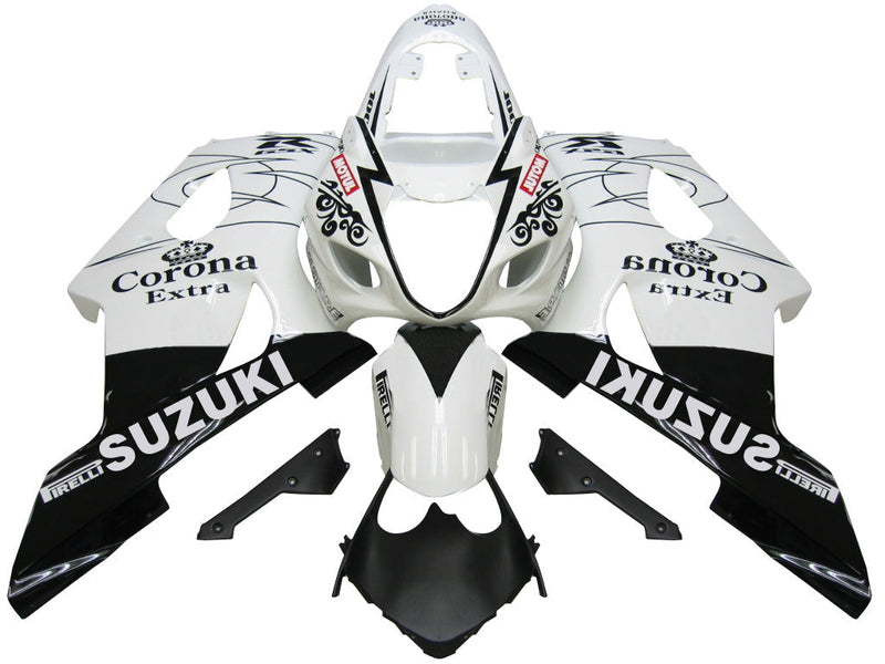 Kotelot 2003-2004 Suzuki GSXR 1000 Valkoinen & Musta Corona Suzuki Generic