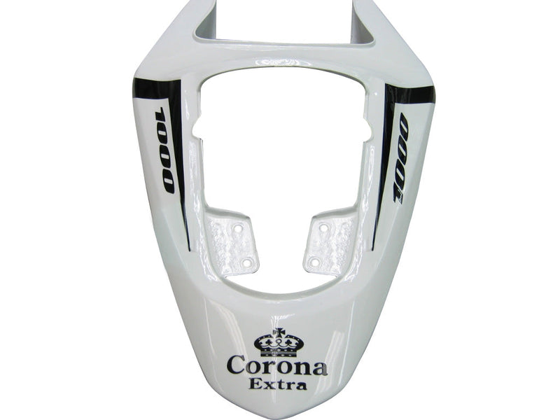 Carenados 2003-2004 Suzuki GSXR 1000 Blanco y Negro Corona Suzuki Racing Generic