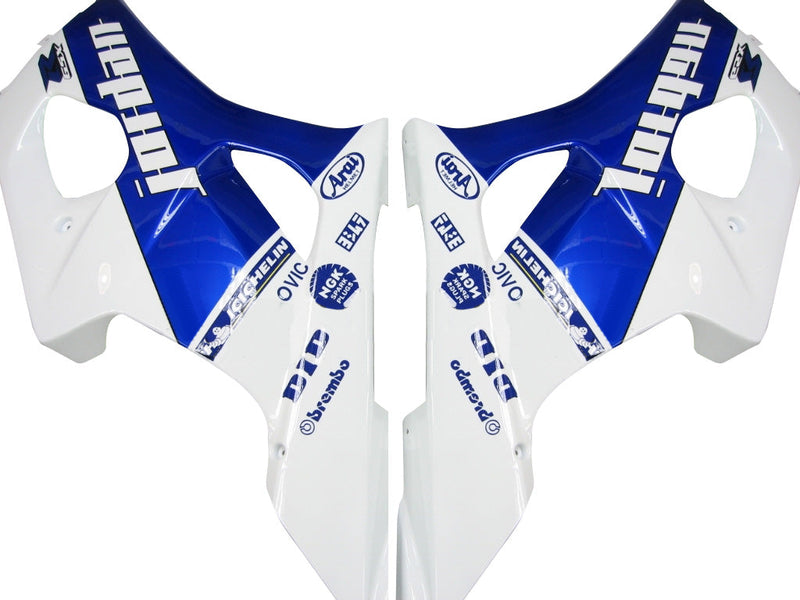 Fairings 2003-2004 Suzuki GSXR 1000 White & Blue Jordan Racing Generic