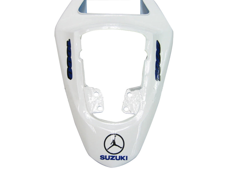 Carenados 2003-2004 Suzuki GSXR 1000 Blanco y Azul Jordan Racing Generic