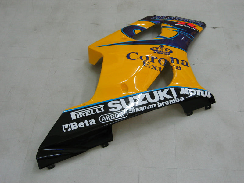 Owiewki 2003-2004 Suzuki GSXR 1000 Żółto-biała Corona Generic