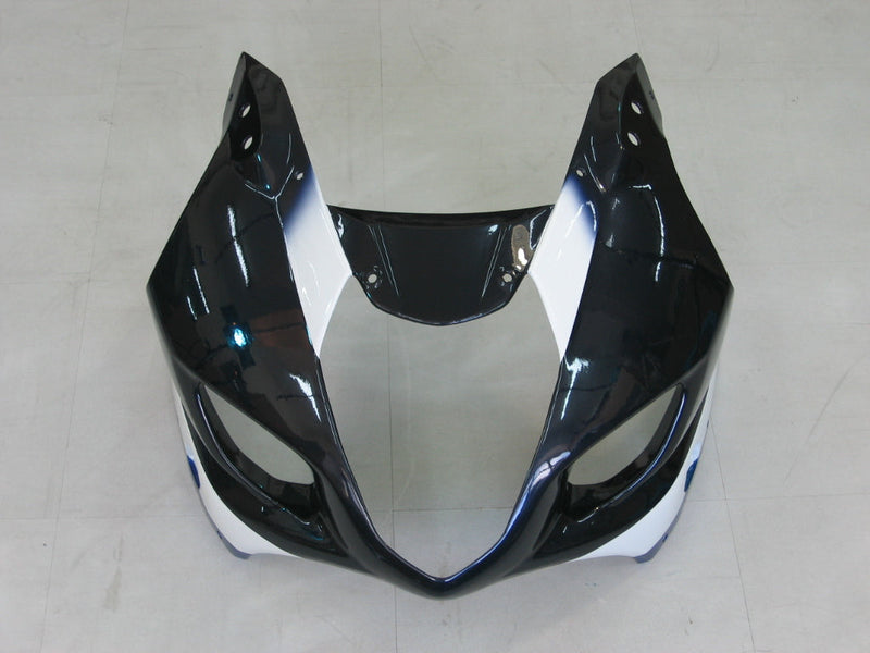 Fairings 2003-2004 Suzuki GSXR 1000 Svart Blå Hvit GSXR Generisk