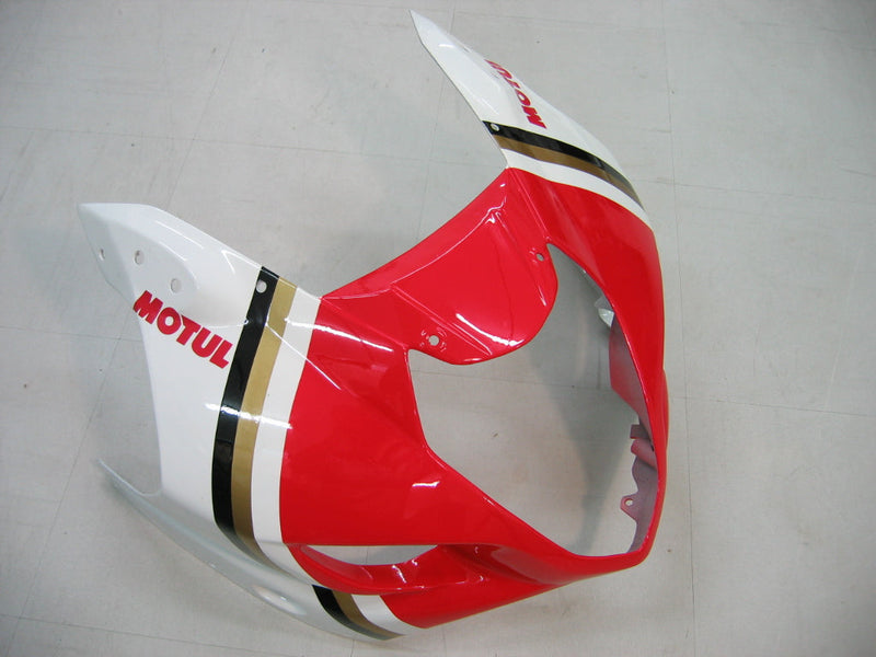 Fairings 2003-2004 Suzuki GSXR 1000 White & Red Lucky Strike Generic