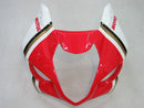 Carenagens 2003-2004 Suzuki GSXR 1000 Branco e Vermelho Lucky Strike Racing Genérico
