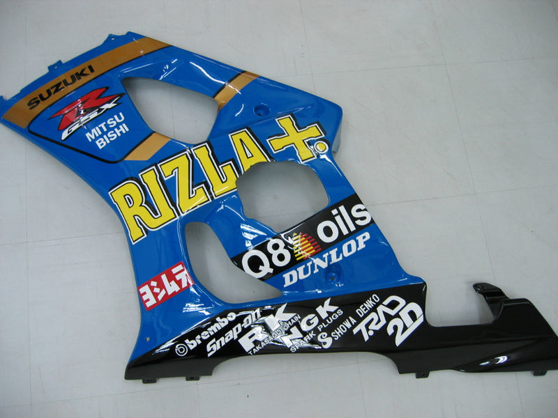 Fairings 2003-2004 Suzuki GSXR 1000 Blue Rizla Generic