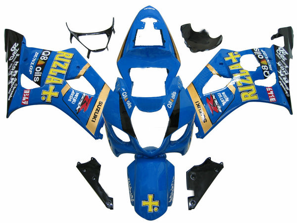 Fairings 2003-2004 Suzuki GSXR 1000 Blue Rizla Racing Generic