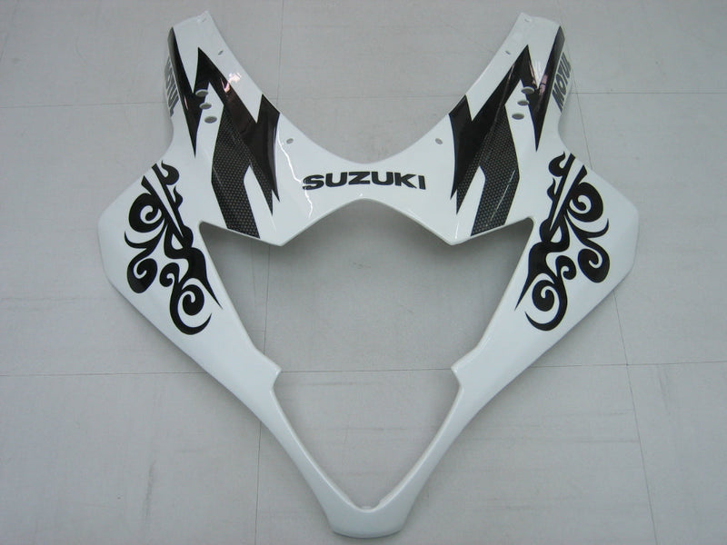 For GSXR1000 2005-2006 Bodywork Fairing White Black ABS Injection Molded Plastics Set