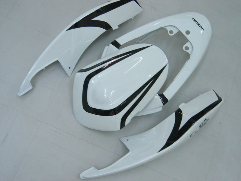 For GSXR1000 2005-2006 Bodywork Fairing White Black ABS Injection Molded Plastics Set