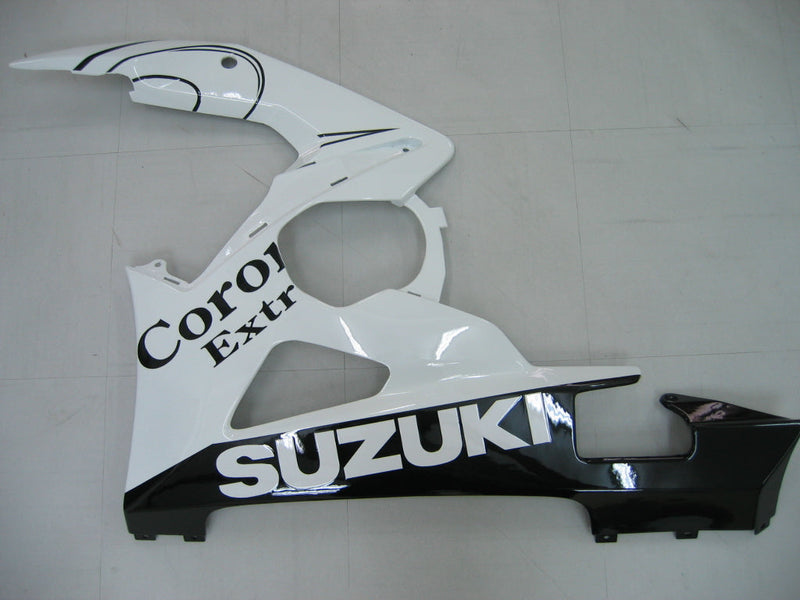 Fairings 2005-2006 Suzuki GSXR 1000 White Black Alstare Generic