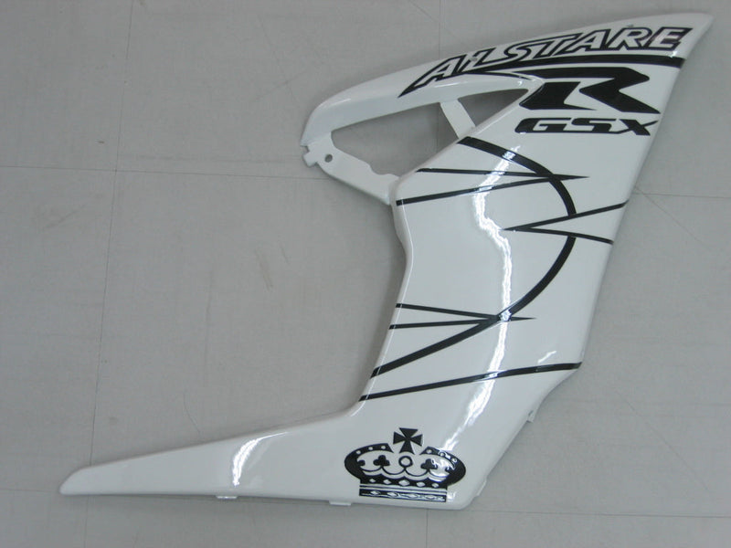 Carenados 2005-2006 Suzuki GSXR 1000 Blanco Negro Alstare Racing Generic