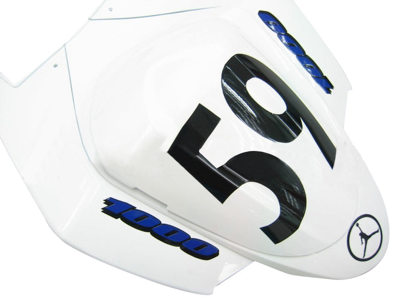 Owiewki 2005-2006 Suzuki GSXR 1000 Biało-Niebieskie Jordan Generic