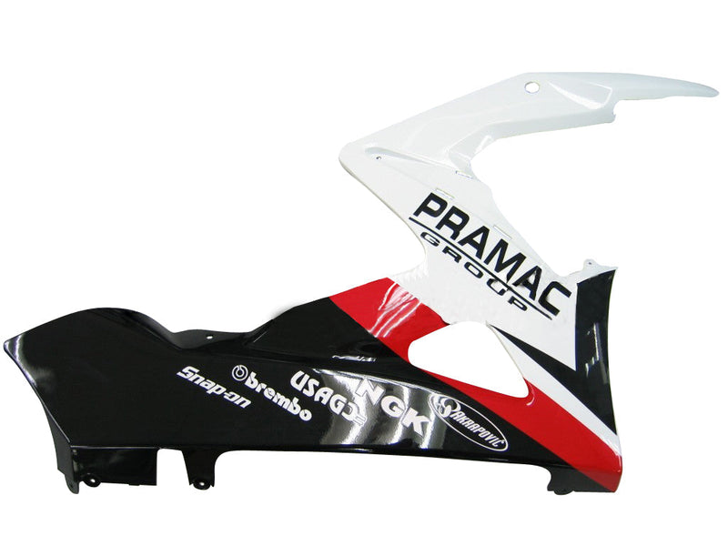 Owiewki 2005-2006 Suzuki GSXR 1000 Biały Czarny Pramac Generic