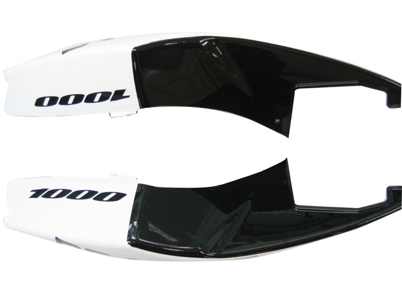 Kotelot 2005-2006 Suzuki GSXR 1000 valkoinen ja hopea GSXR yleinen