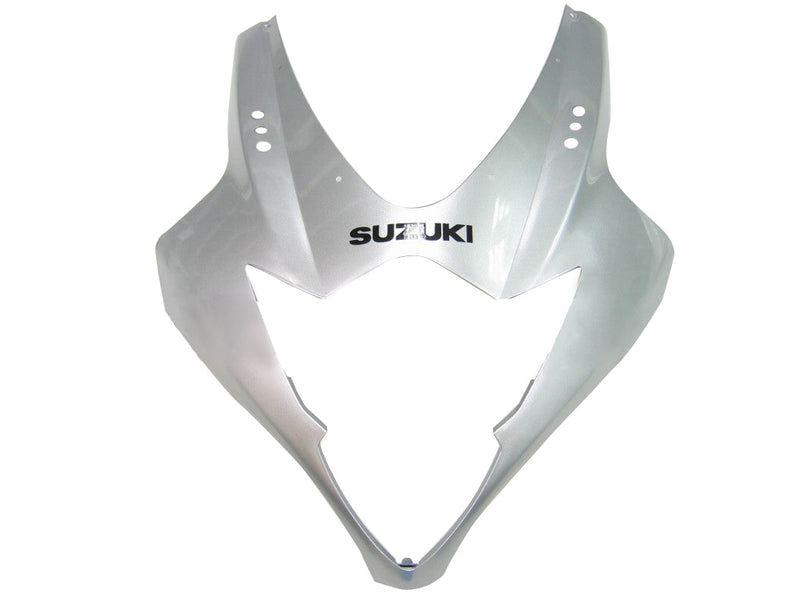 Fairings 2005-2006 Suzuki GSXR 1000 White & Silver GSXR Racing Generic