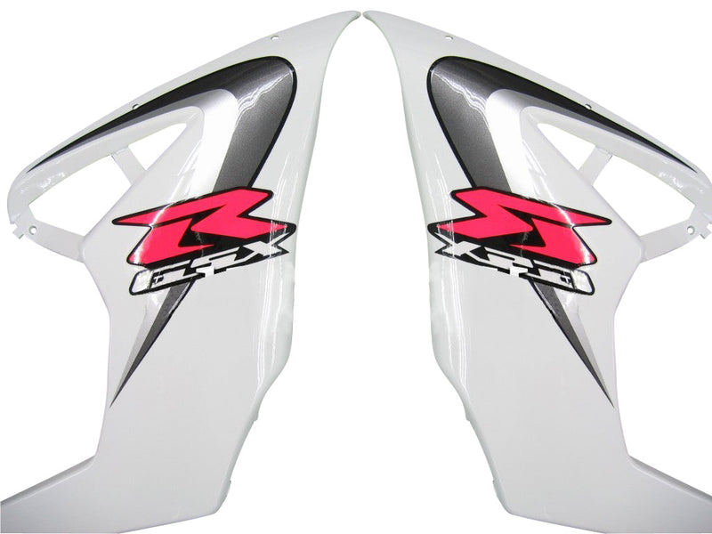 Fairings 2005-2006 Suzuki GSXR 1000 White & Silver GSXR Generic