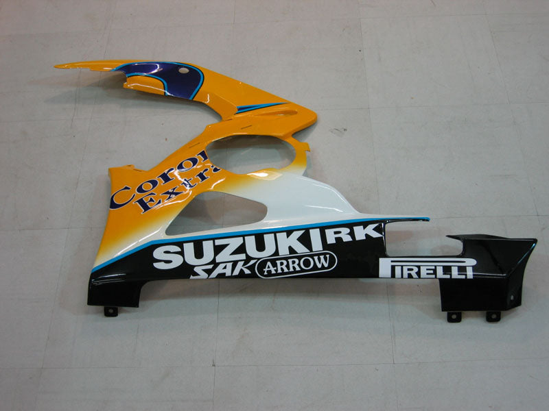 Carenados 2005-2006 Suzuki GSXR 1000 Azul Amarillo Alstare Corona Genérico