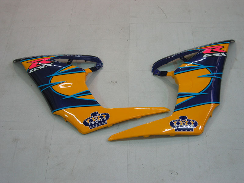 Fairings 2005-2006 Suzuki GSXR 1000 Blå Gul Alstare Corona Racing Generisk