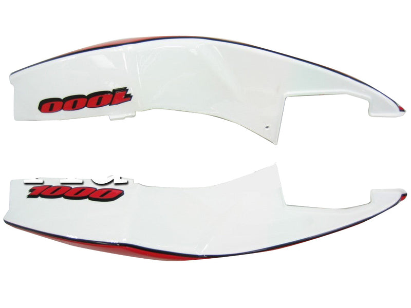 Fairings 2005-2006 Suzuki GSXR 1000 White & Red Jordan Racing Generic