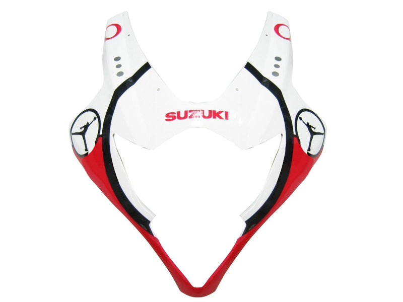 Fairings 2005-2006 Suzuki GSXR 1000 White & Red Jordan Generic