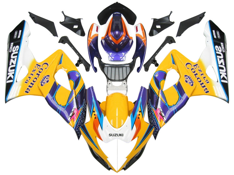 For GSXR1000 2005-2006 Bodywork Fairing Multi-Color ABS Injection Molded Plastics Set