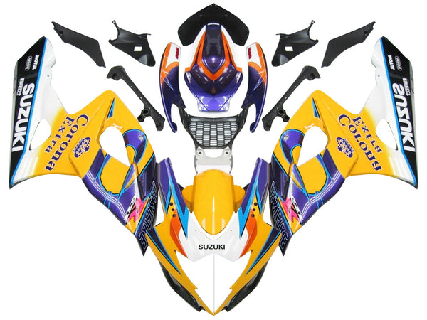 Fairings 2005-2006 Suzuki GSXR 1000 Multicolor Alstare Corona Racing Generic