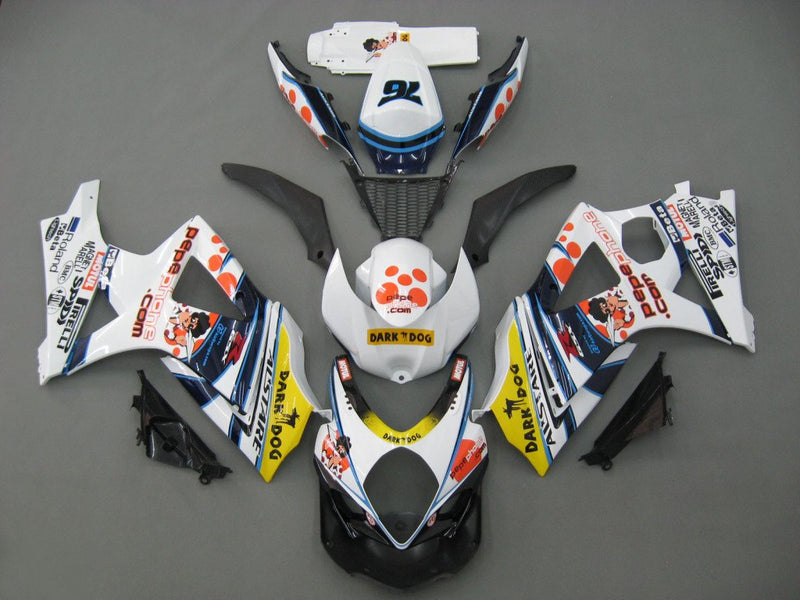 2007–2008 GSXR1000 Verkleidungsset, 31 Farben, generisch