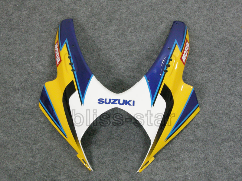 Verkleidungen 2007-2008 Suzuki GSXR 1000 Gelb &amp; Blau Alstare Racing Generic