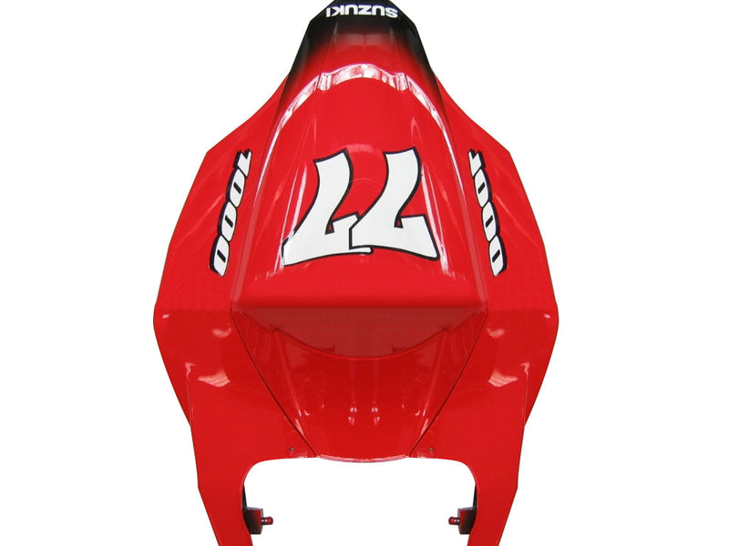 Kotelot 2007-2008 Suzuki GSXR 1000 Punainen Musta No. 77 GSXR Racing Generic