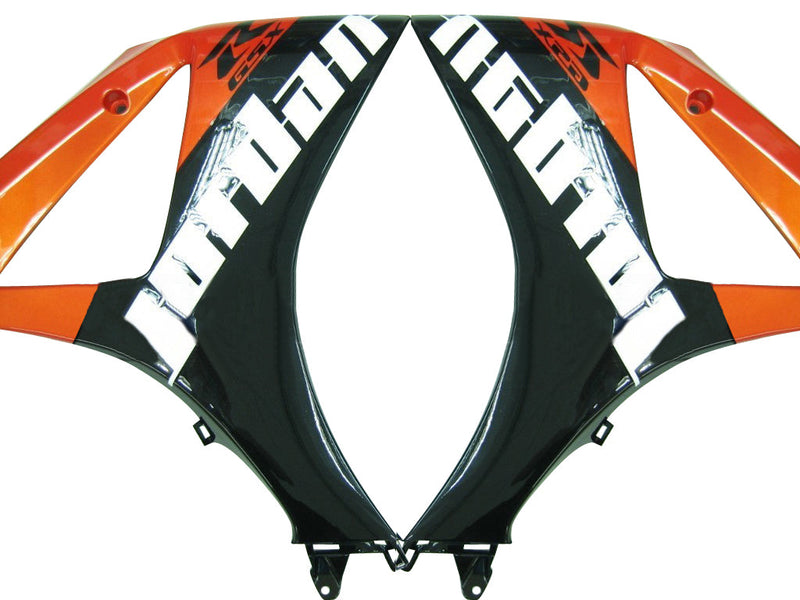 Carenados 2007-2008 Suzuki GSXR 1000 Naranja Metálico y Negro Jordan Racing Generic