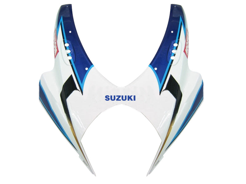 Fairings 2007-2008 Suzuki GSXR 1000 Hvit Blå Alstare Corona Racing Generisk