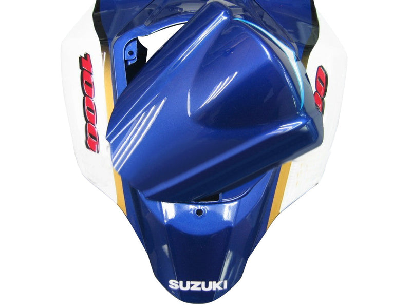 Verkleidungen 2007-2008 Suzuki GSXR 1000 Weiß Blau Alstare Corona Generic