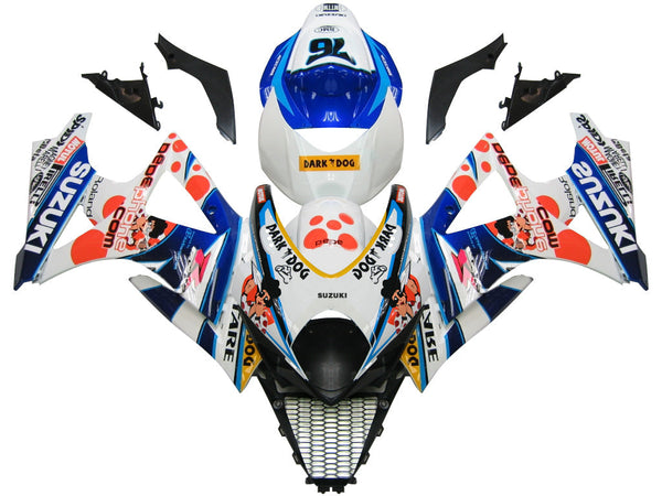 Fairings 2007-2008 Suzuki GSXR 1000 Multi-Color Pepephone nr. 76 Generisk