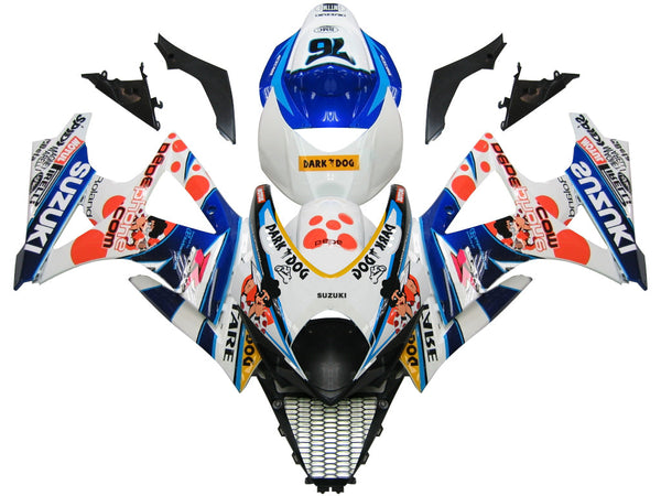 Owiewki 2007-2008 Suzuki GSXR 1000 Multi-Color Pepephone nr 76 Racing Generic